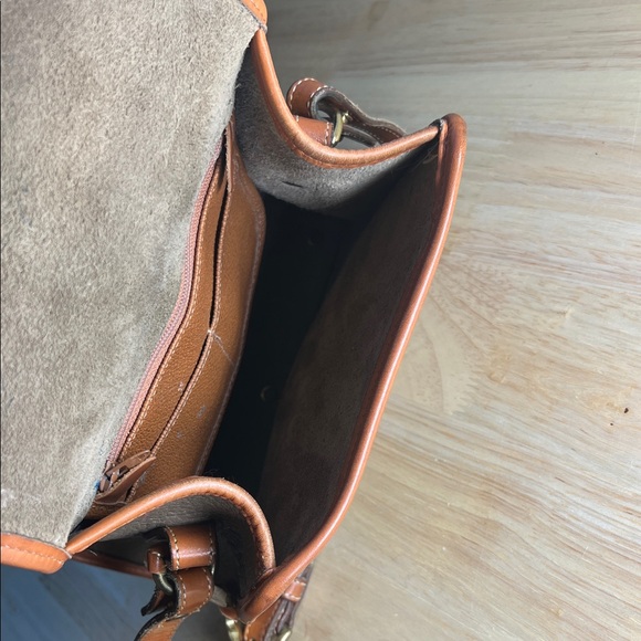 Dooney & Bourke Taupe and Tan Crossbody Bag - Picture 9 of 14